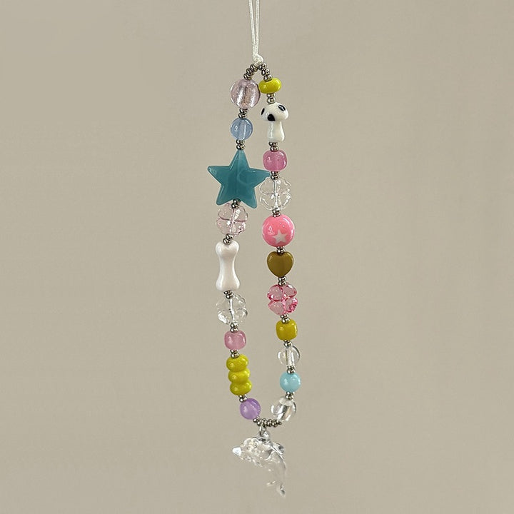 Whimsical Bead Charm Necklace Kalsten