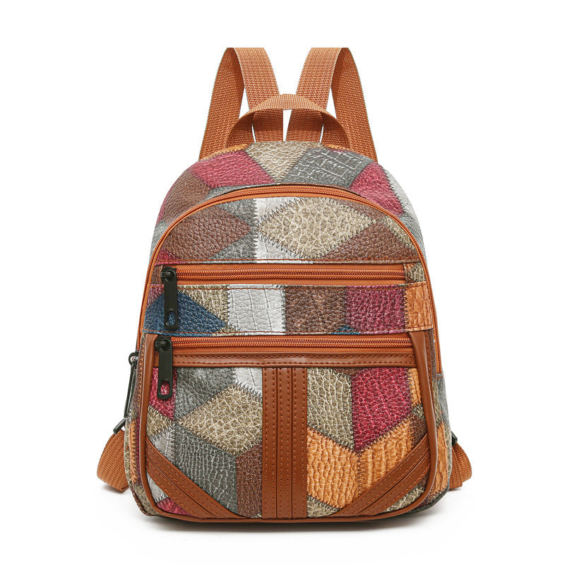 Women's Geometric Patterned Mini Backpack Kalsten