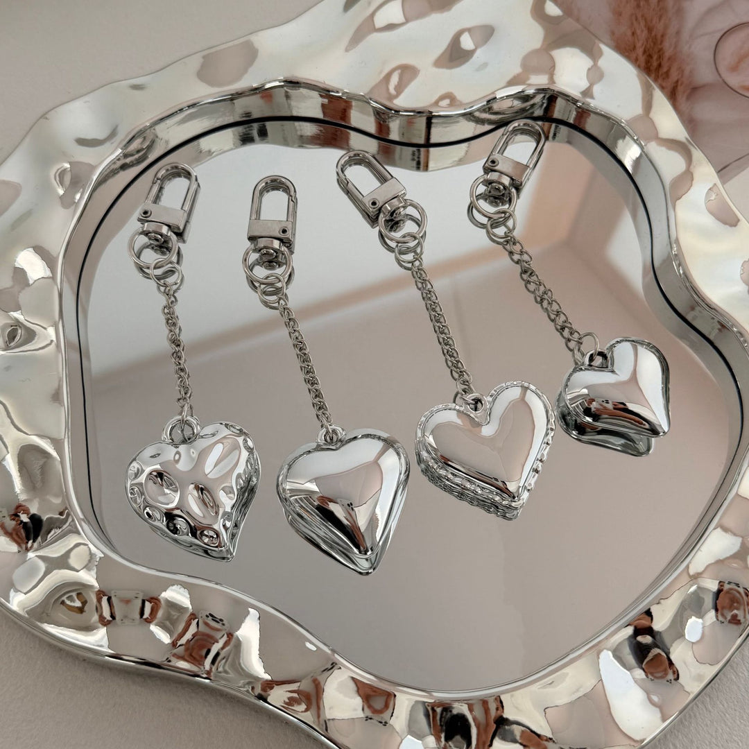 Heart-Shaped Metal Keychain Kalsten