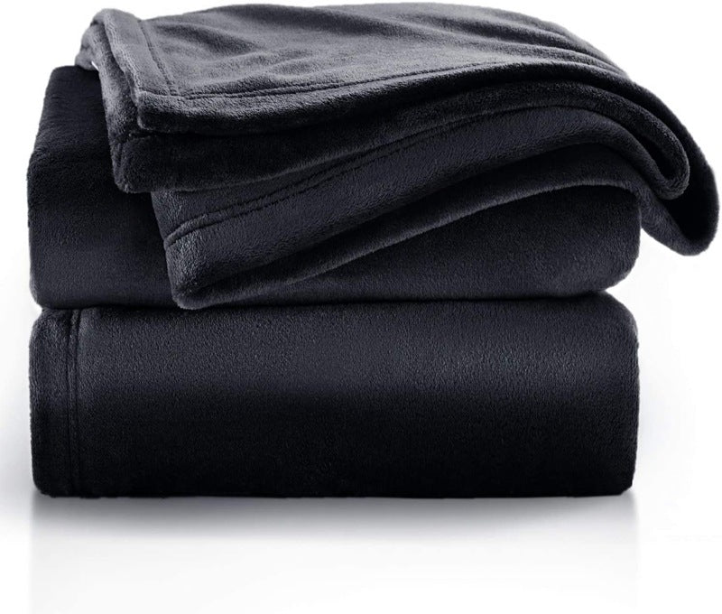 Ladies Cozy Plush Blanket with Reversible Design Kalsten