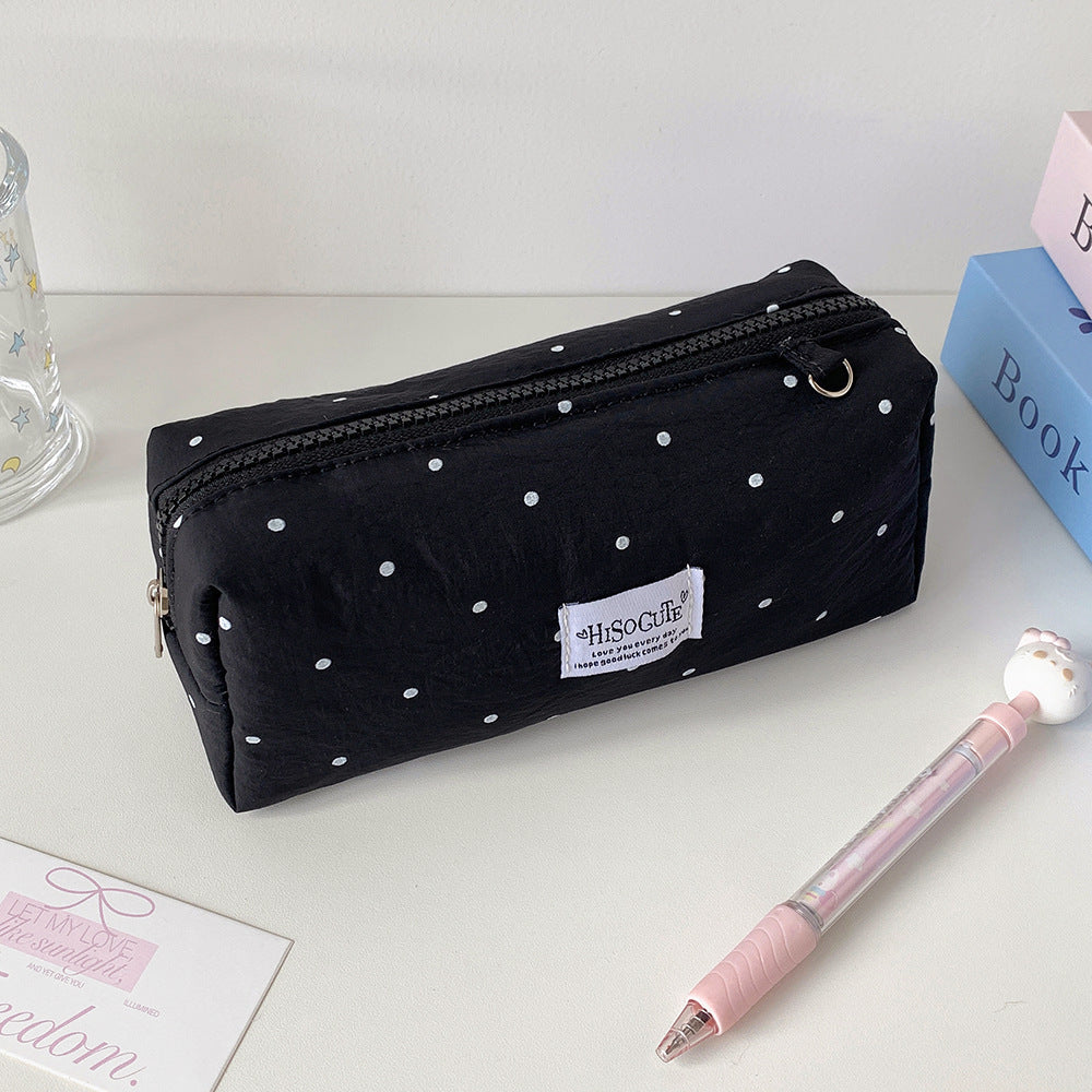 Polka Dot Pencil Case