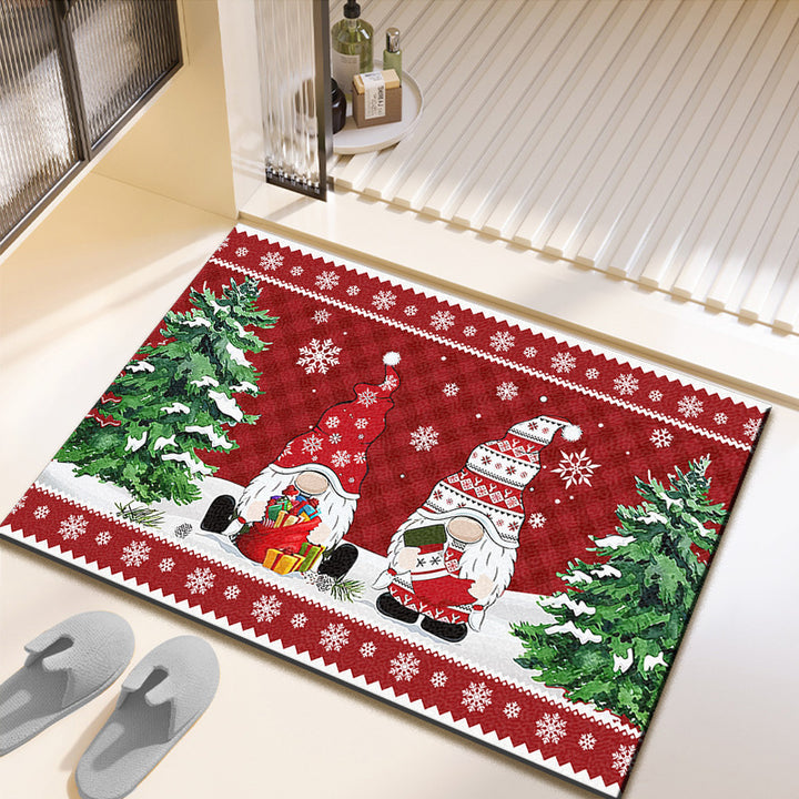 Holiday-Themed Decorative Area Mat Kalsten