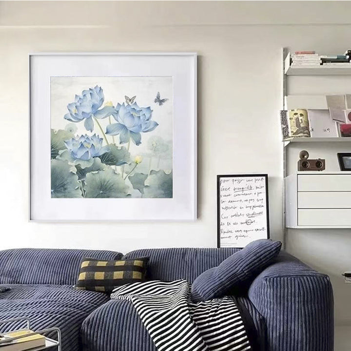 Framed Floral Nature Artwork