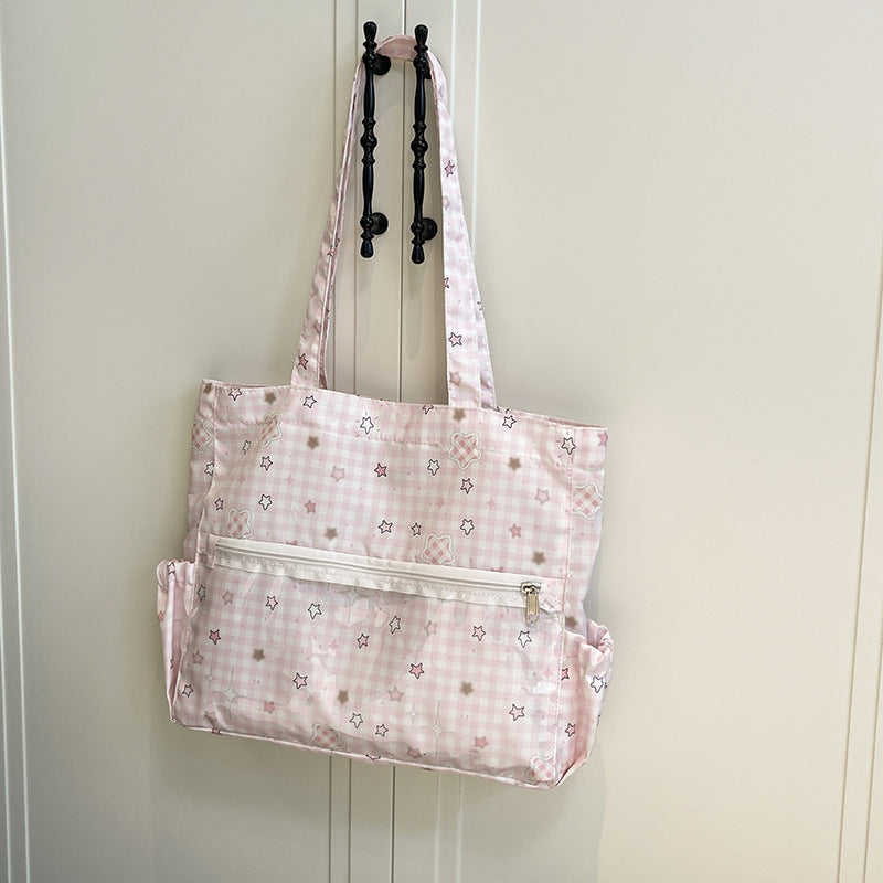 Illustrated Canvas Tote Bag Kalsten