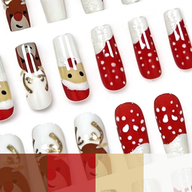 Festive Holiday Nail Art Kalsten