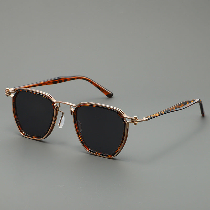 Men's Polarized Geometric Sunglasses Kalsten