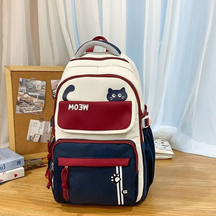 Fun Cat-Themed School Backpack Kalsten