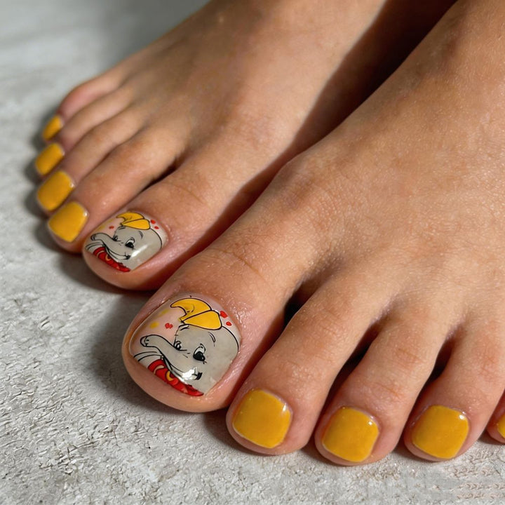 Fun Cartoon-Themed Press-On Nail Art Set