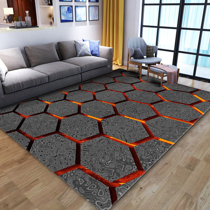 Geometric Patterned Area Rug Kalsten