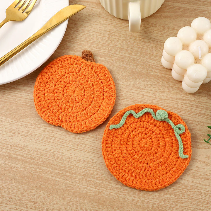 Decorative Crochet Lemon Coaster Kalsten