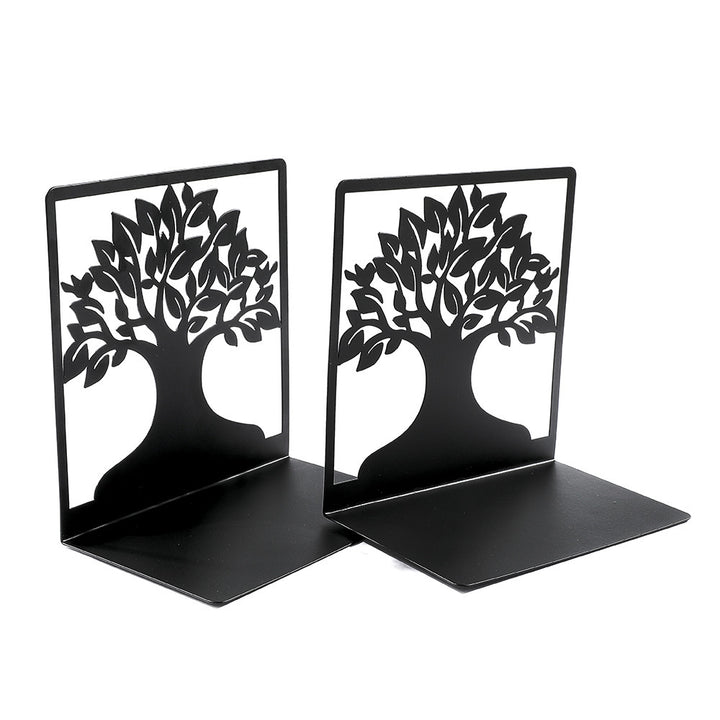 Decorative Metal Tree Design Bookends