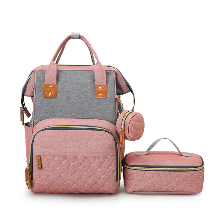 Multi-Purpose Quilted Diaper Backpack Kalsten