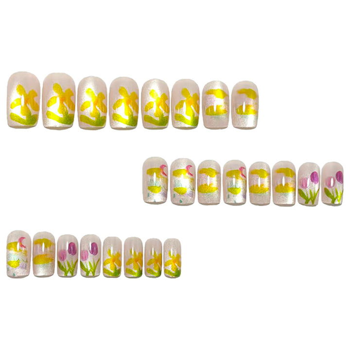 Creative Nail Art with Floral Designs Kalsten