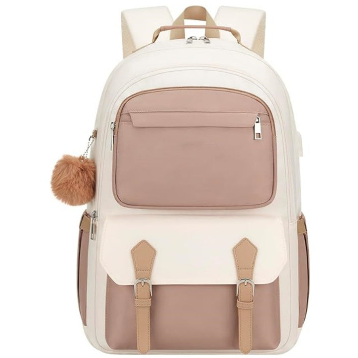 More modern backpack with multiple compartments and stylish detail Kalsten