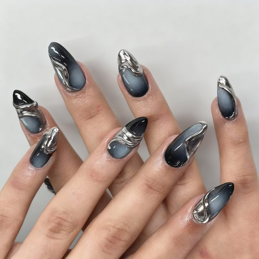 Artistic Glam Nail Design Kalsten