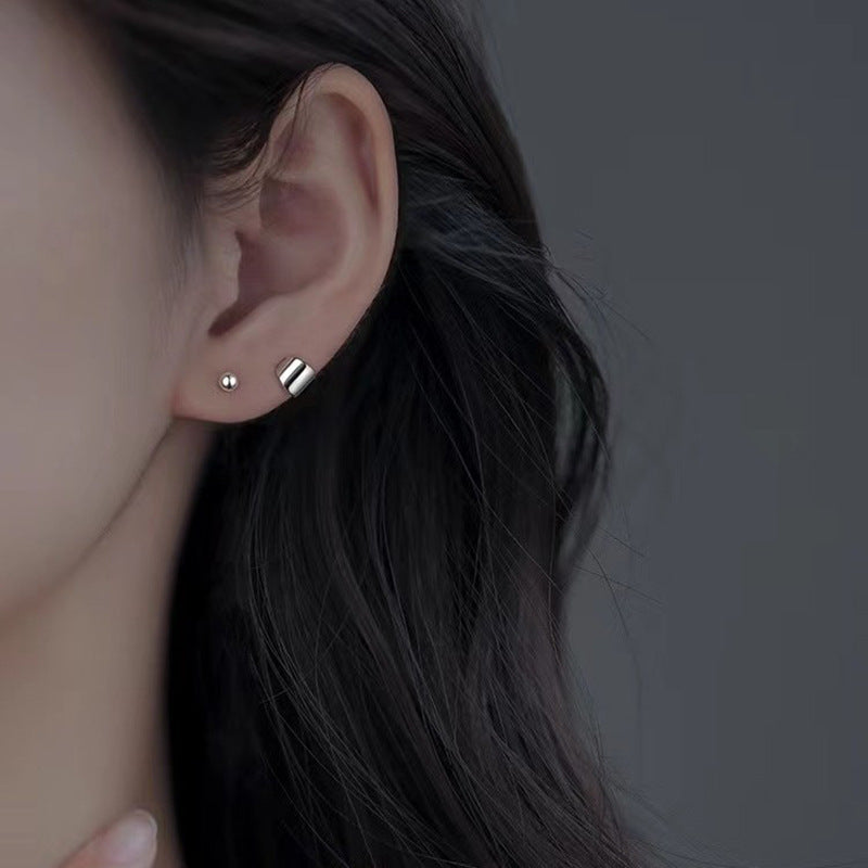 Delicate Silver Stud Earrings Kalsten