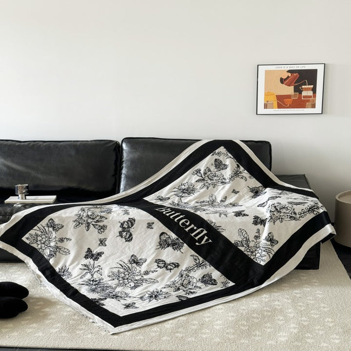 Animal Print Fleece Throw Blanket