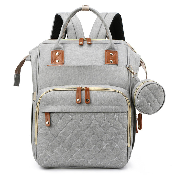 Multi-Functional Quilted Diaper Backpack Kalsten