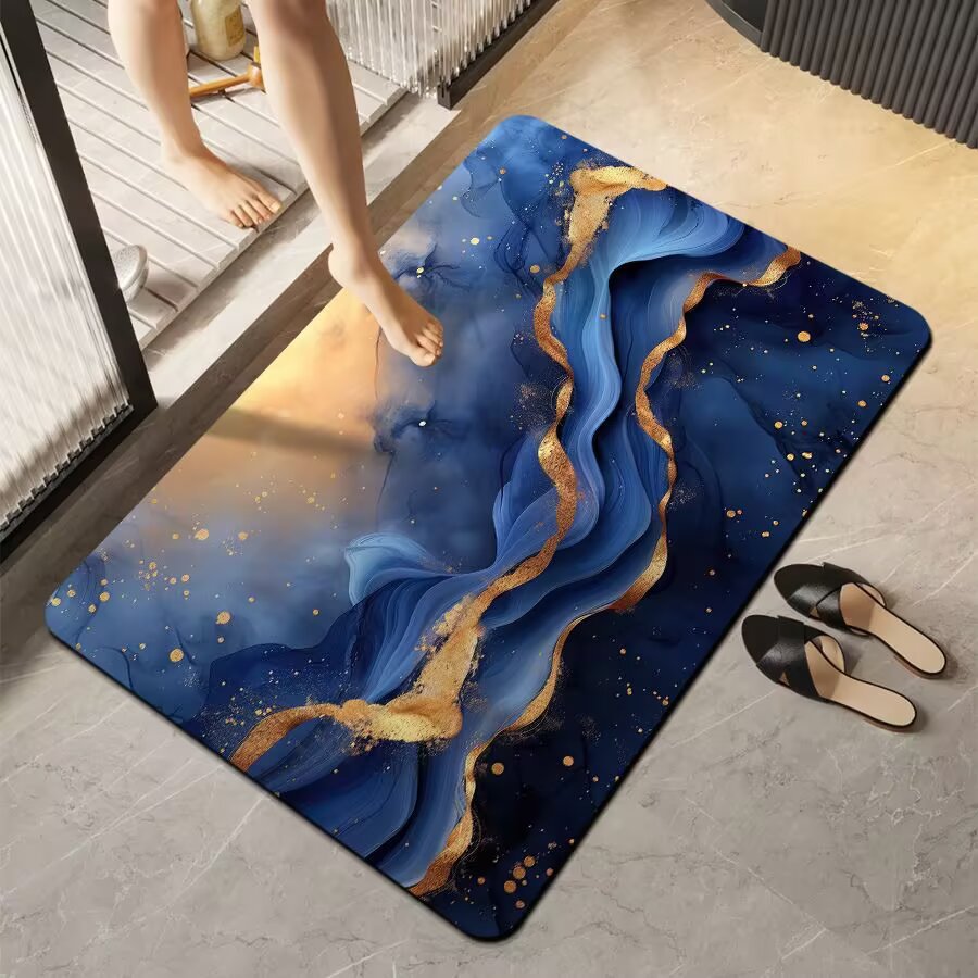Luxurious Marble Finish Mat Kalsten