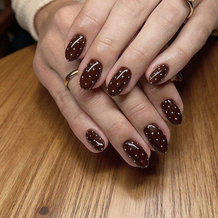 Chic Decorative Press-On Nail Enhancements Kalsten