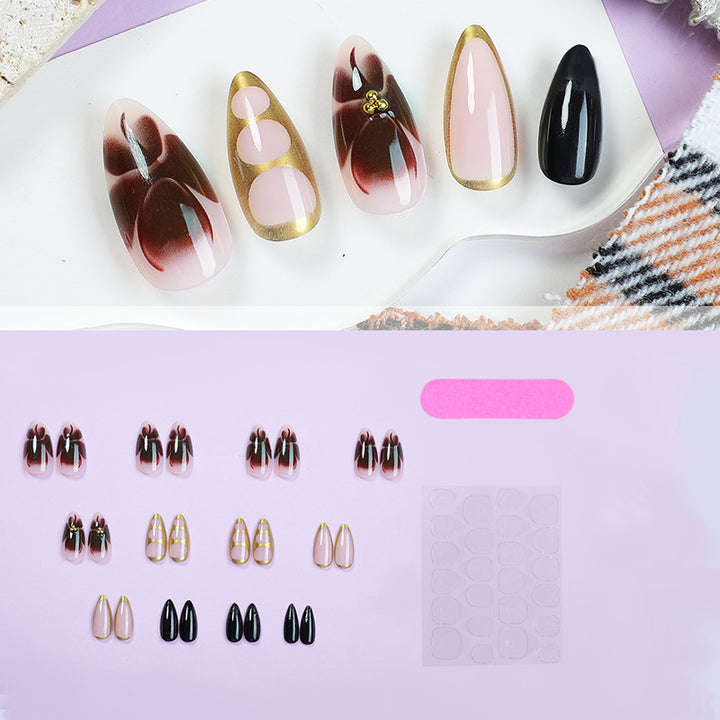 Artistic Press-On Nail Art Set kalsten
