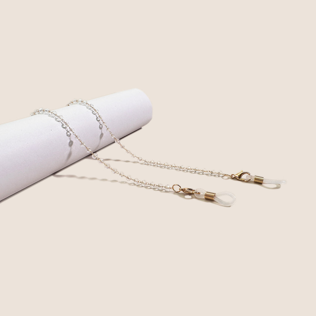 Elegant Beaded Eyewear Retainer Chain Kalsten