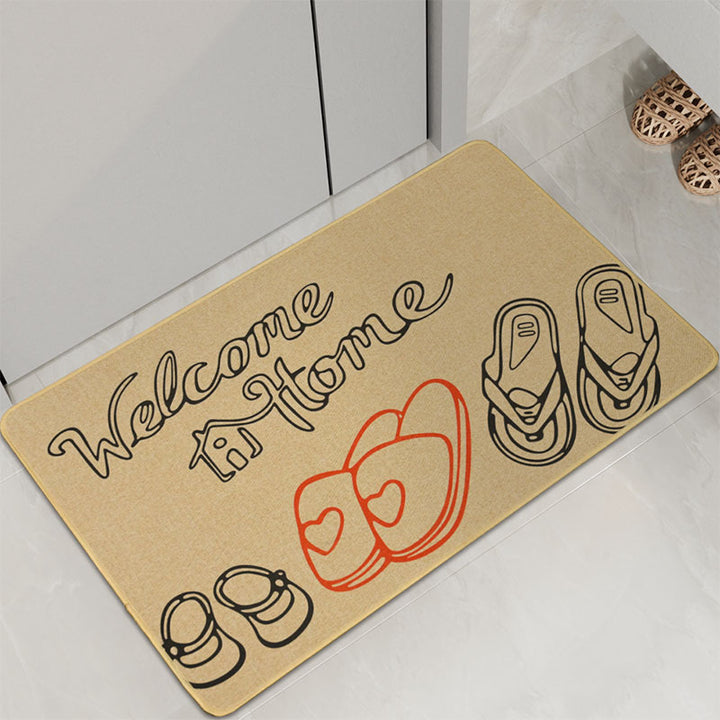 Decorative Cat-Themed Bath Mat Kalsten