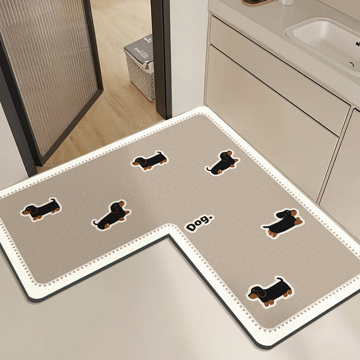 Panda-Themed Decorative Bath Mat