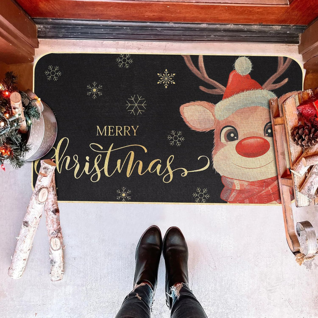 Festive Holiday Door Mat Kalsten