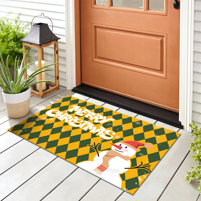 Festive Christmas Door Mat