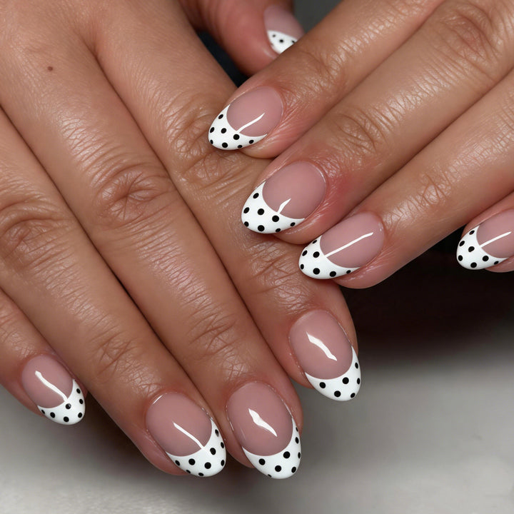 Stylish Polka Dot Nail Art Tips Kalsten