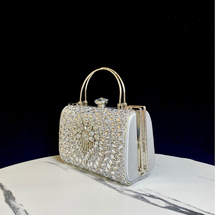 Ornate Beaded Evening Handbag
