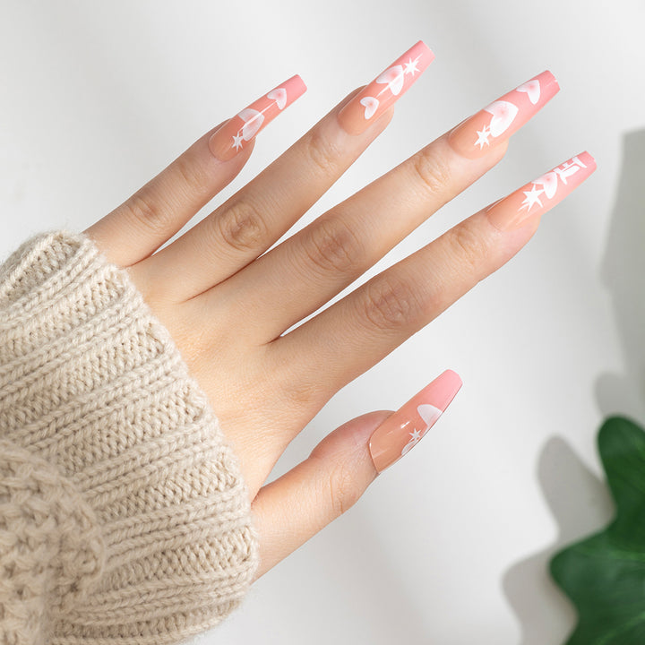 Themed Long Press-On Nails Kalsten