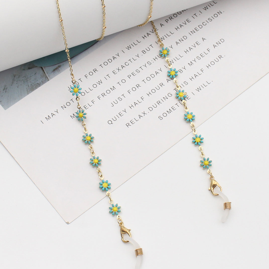 Floral Themed Eyewear Chain Kalsten