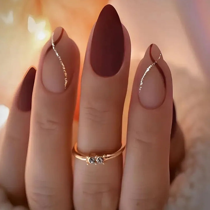 Elegant Stiletto Nail Enhancements Kalsten 1789915940