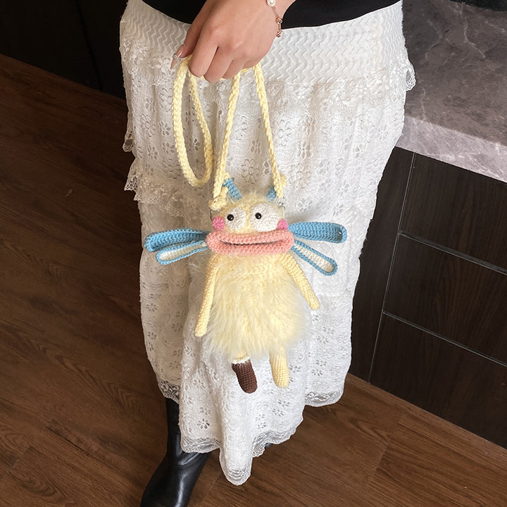 Cute Crochet Fairy Plush Bag