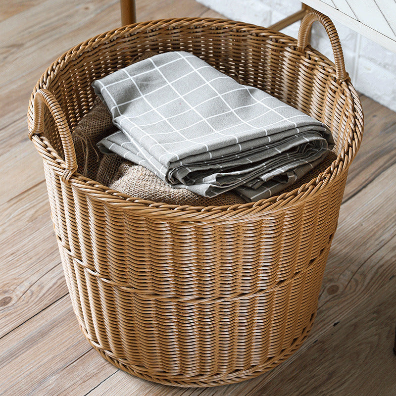 Unisex Large Storage Basket made of Woven Material Kalsten