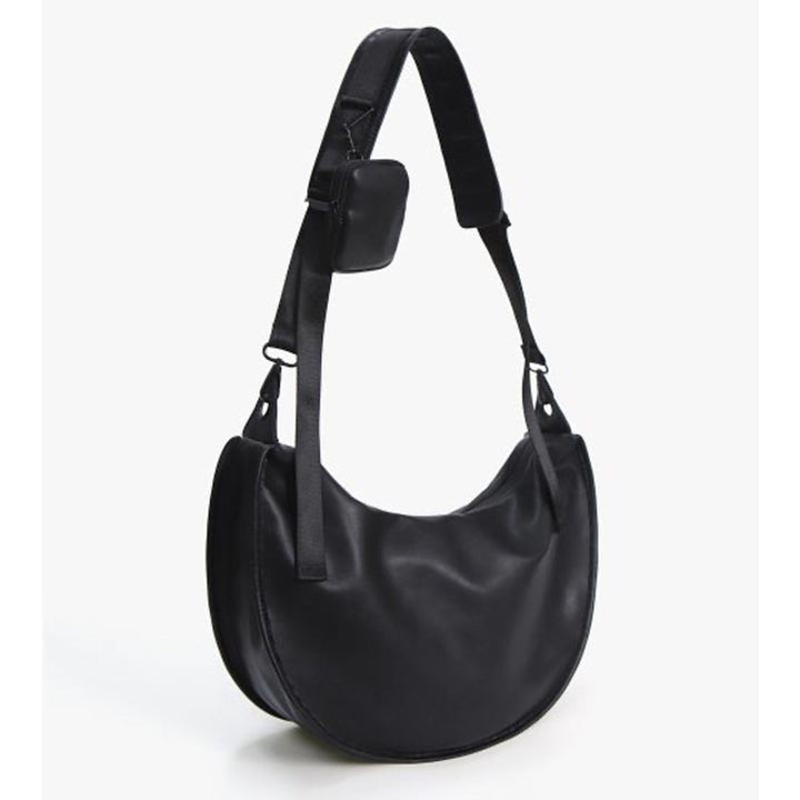 Elegant Shoulder Bag In Curved Shape Kalsten