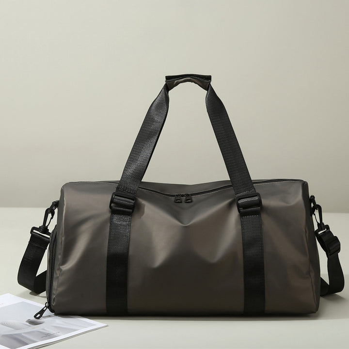 Sporty Travel Bag With Water-Repellent Material And Multiple Compartments Kalsten