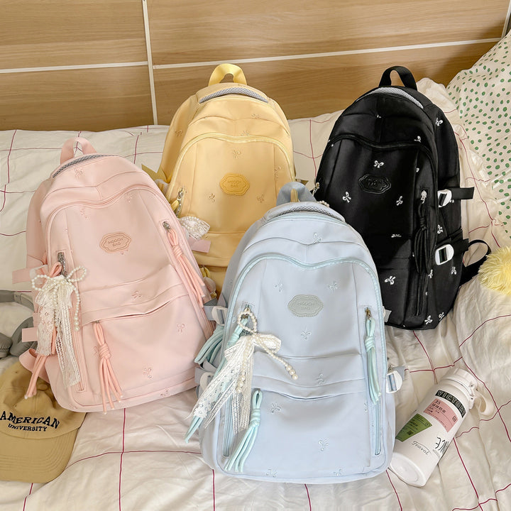 Decorative Star-Patterned Backpack Kalsten