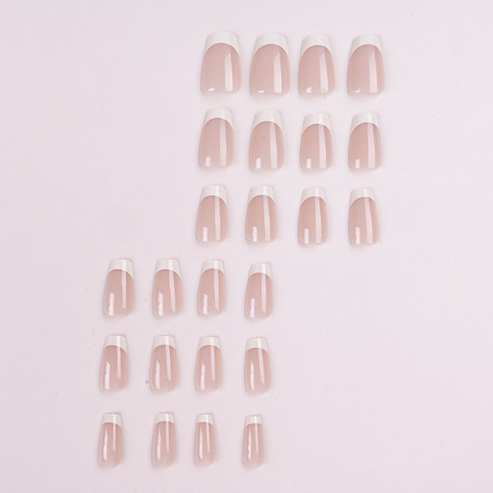 Elegant French Tip Nail Art