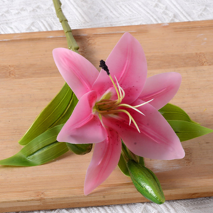 Realistic Artificial Lily Stem