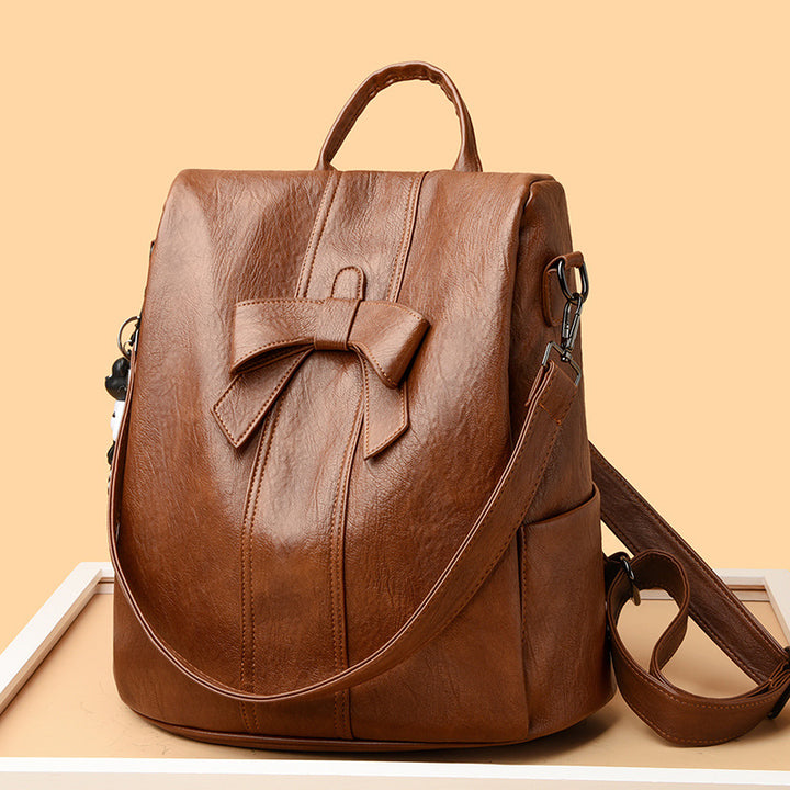 Stylish Bow-Accented Backpack Kalsten