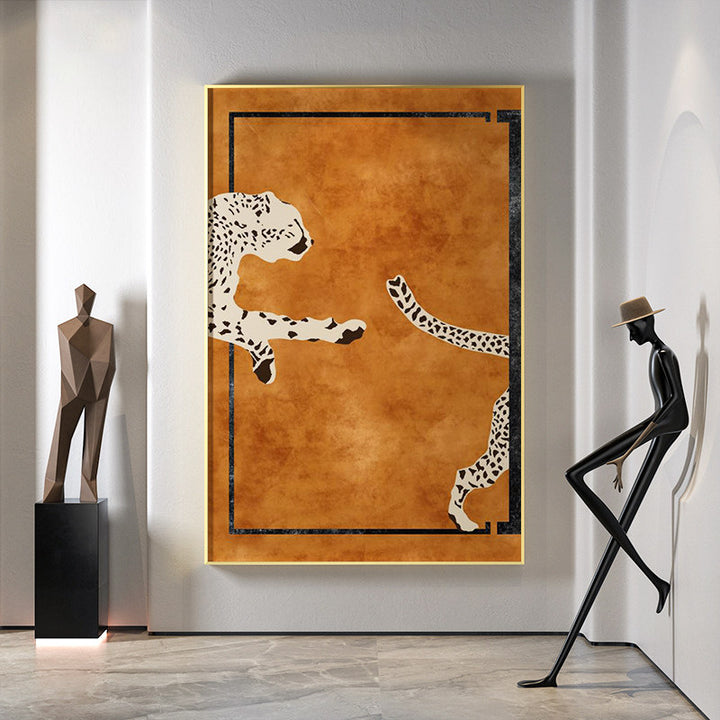 Decorative Leopard Print Wall Art
