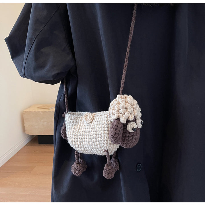 Cute Animal-Shaped Crochet Bag