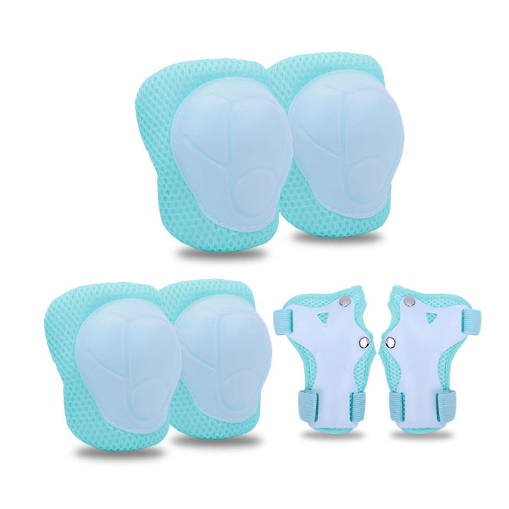 Children's Colorful Safety Helmet and Protective Gear Set Kalsten