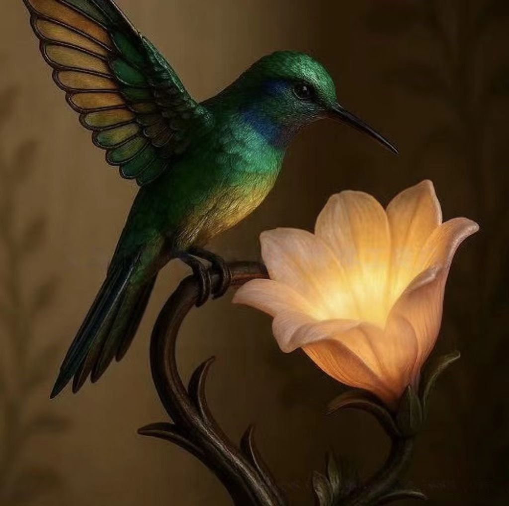 Artistic Hummingbird Lamp Kalsten