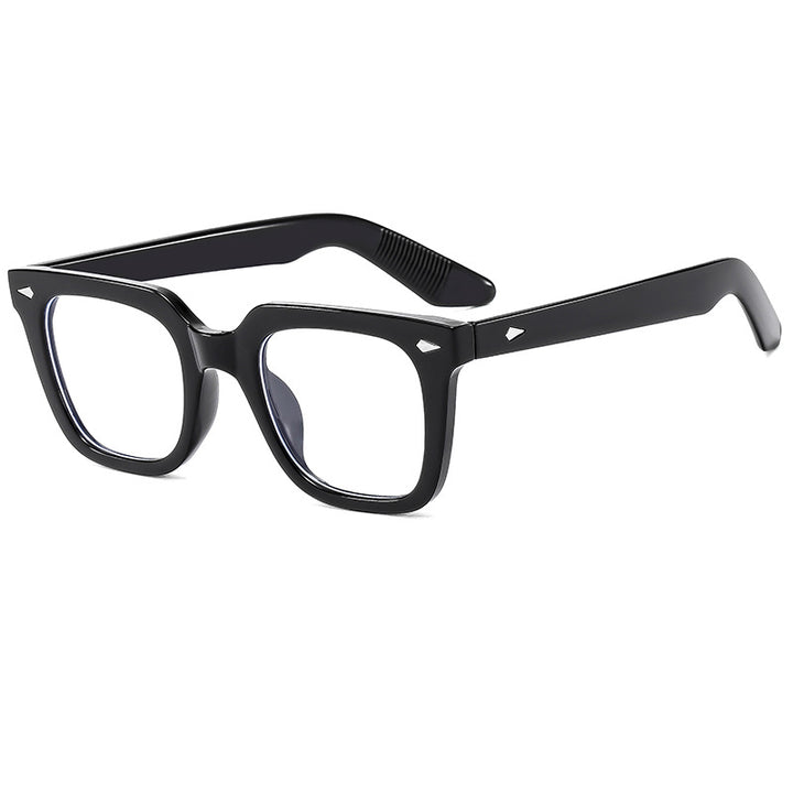 Ladies fashionable glasses with oversized, transparent frame Kalsten