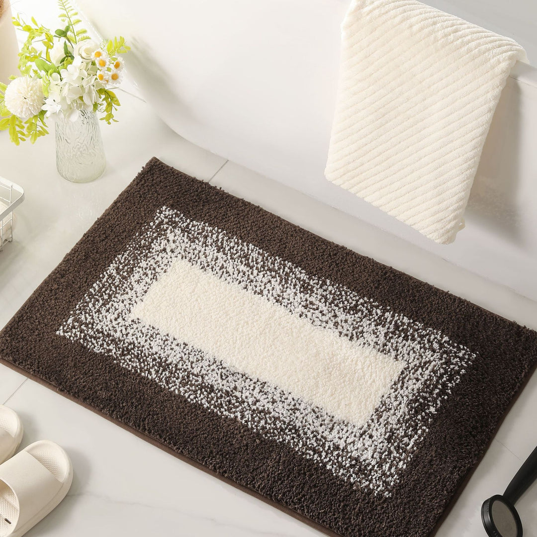 Luxurious Shaggy Bathroom Rug Kalsten