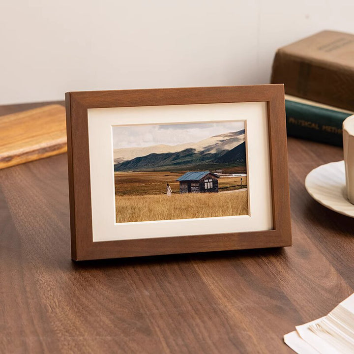 Minimalist Wooden Photo Frame